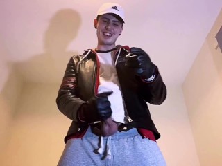 Leather Scally Master Smoke and Cum