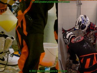 MX Gear, Snowboard boots and slime (preview)- full video on OF